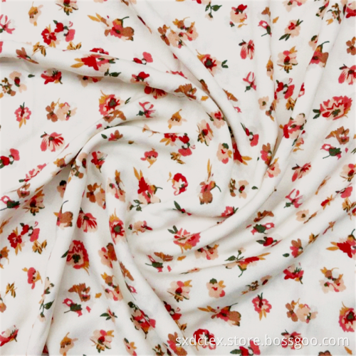 Elegant Rayon Crepe Floral Printed Blouses Fabrics